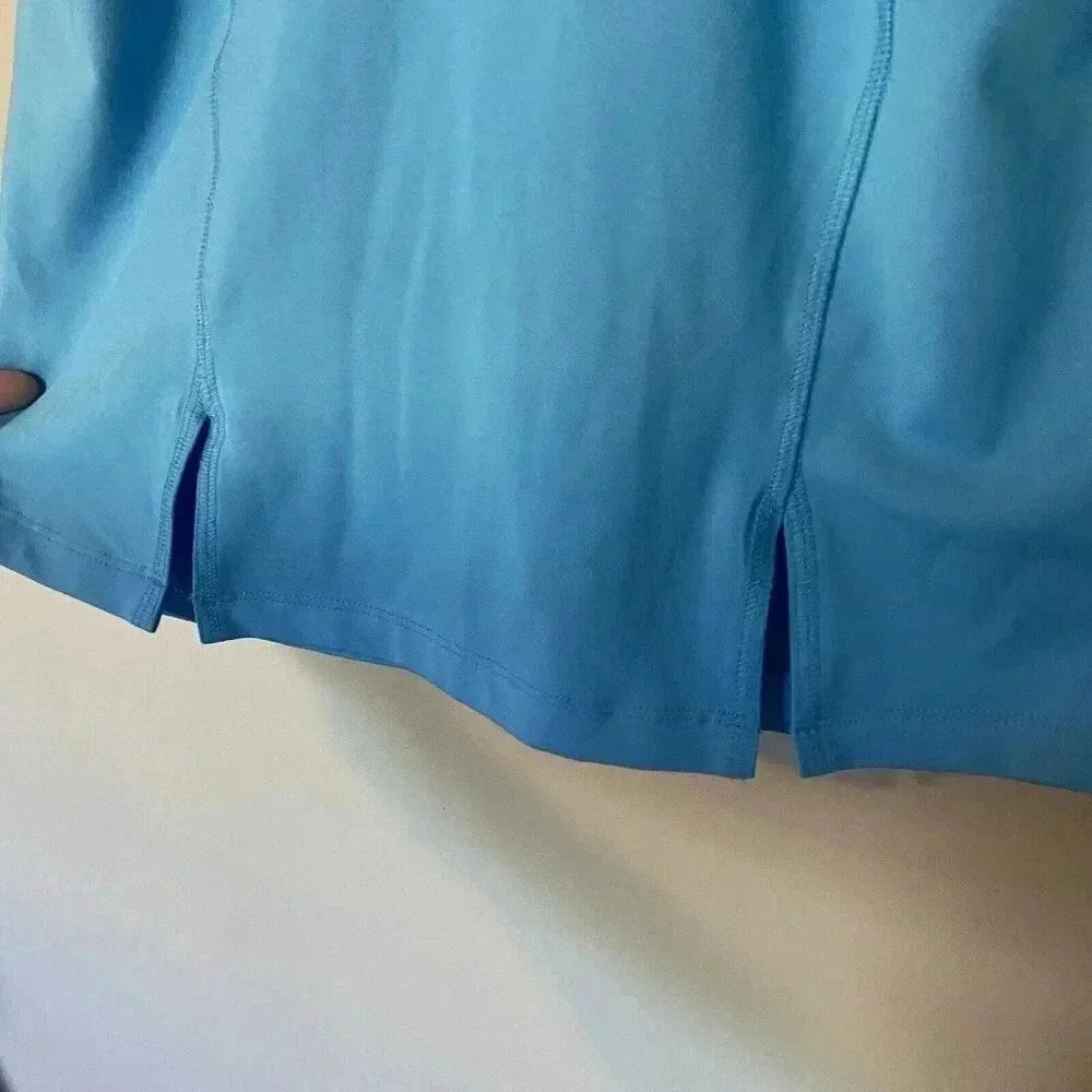 Athleta Blue Racerback Tank Top - Picture 3 of 8